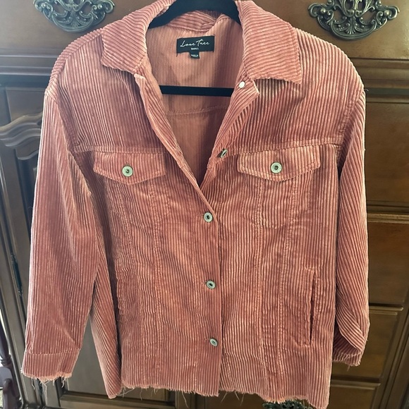 Pink Corduroy Jacket - Picture 4 of 9